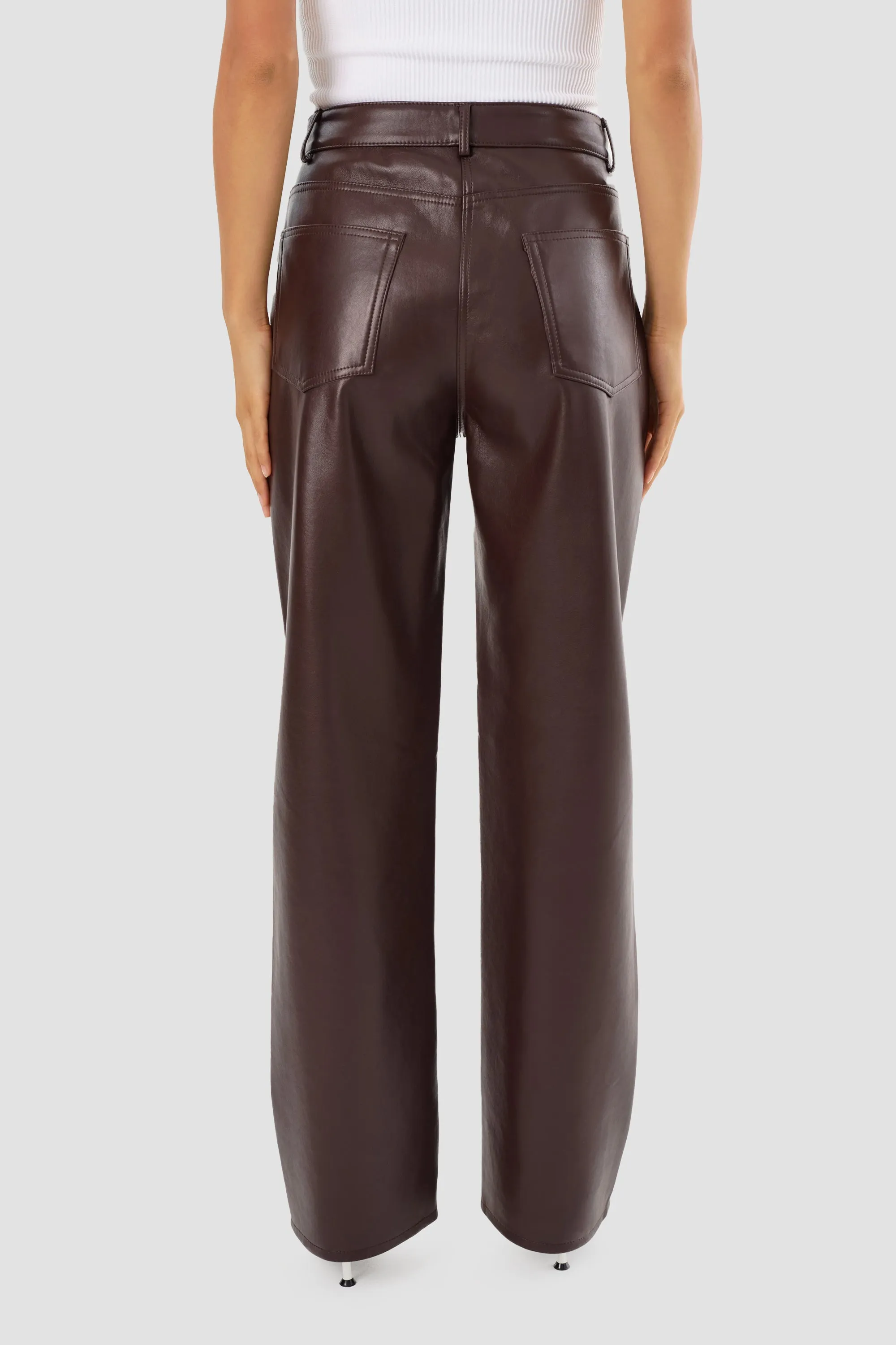 LAMARQUE Women's Demora Recycled Leather Pants