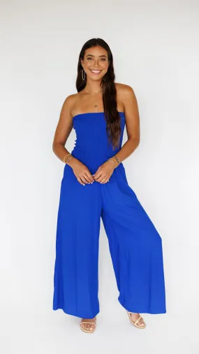 Lawai Jumpsuit / Sapphire