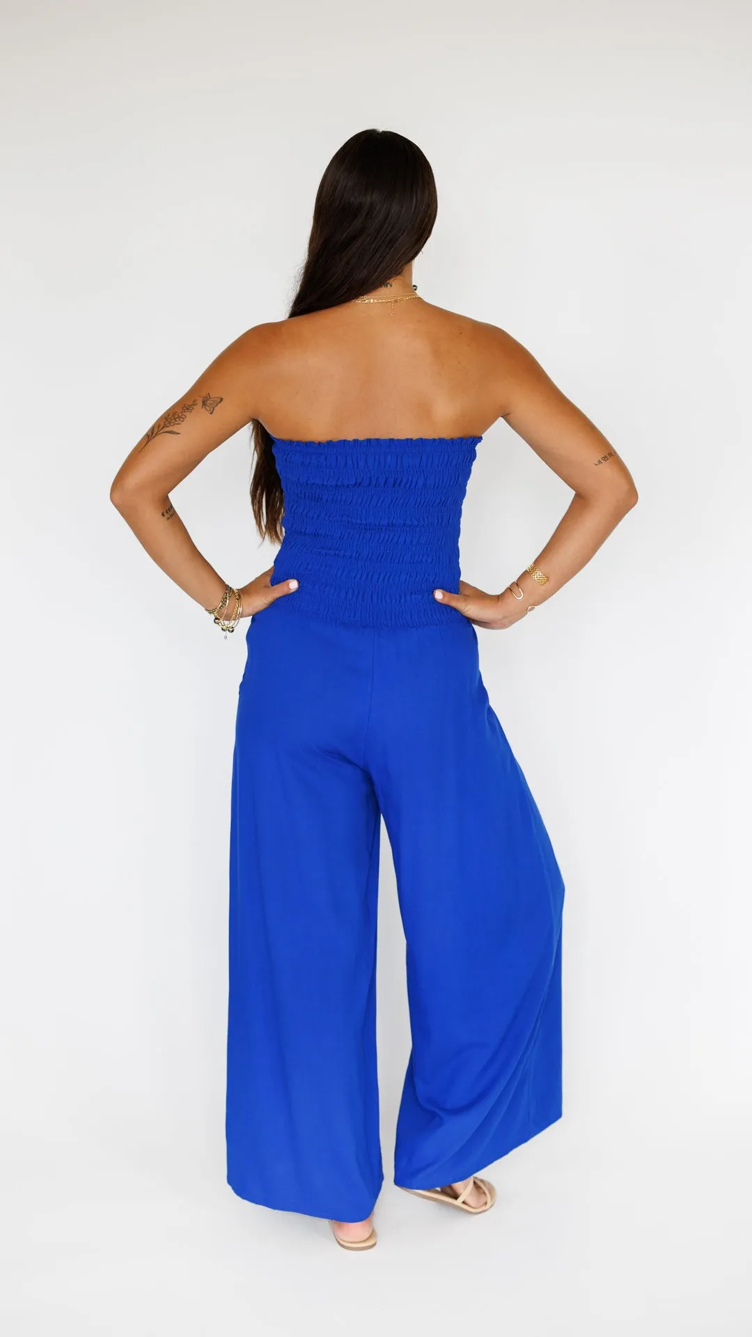 Lawai Jumpsuit / Sapphire