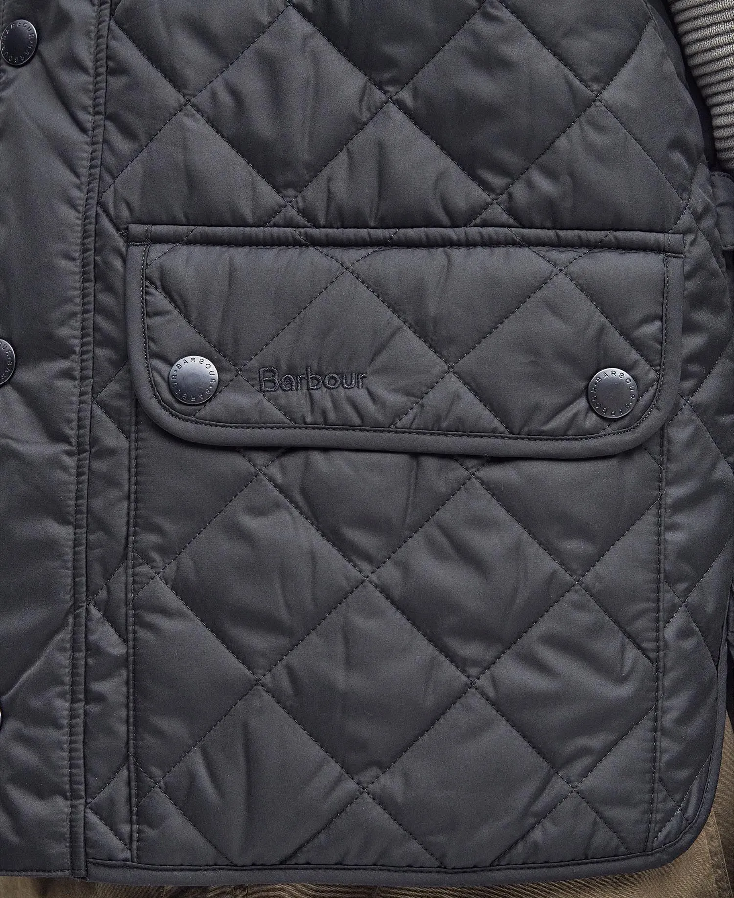 Lowerdale Quilted Gilet in Navy