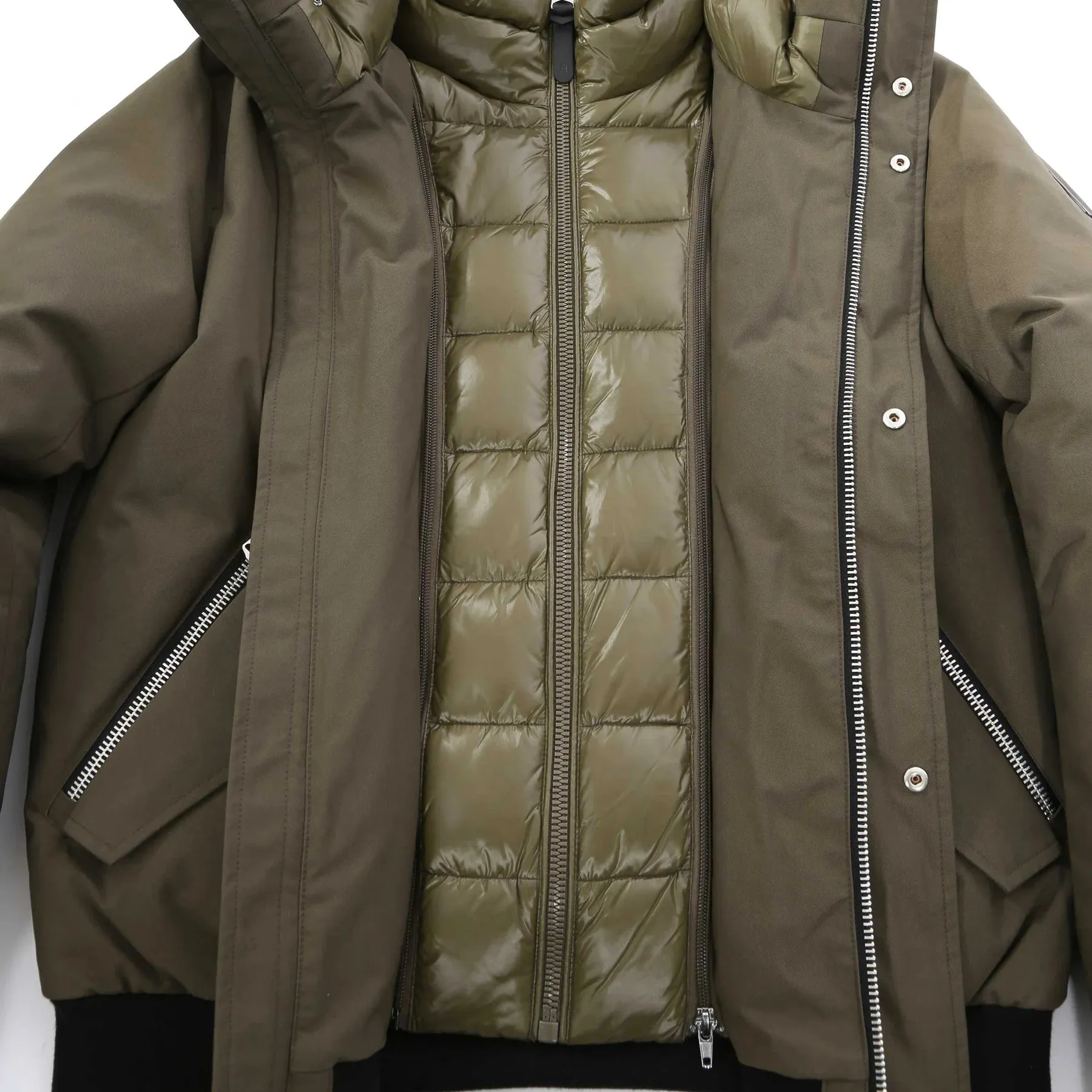 MACKAGE DIXON-LB - 2-in-1 Nordic Tech Down Bomber With Bib