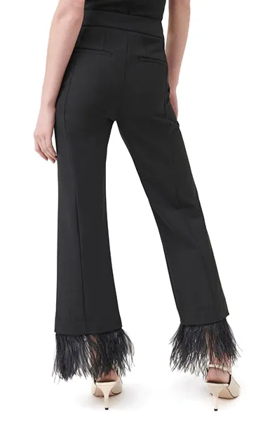 Marella Feather Cuff Pants