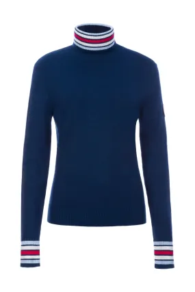 Meister | Scarlet Turtleneck Sweater | Women's