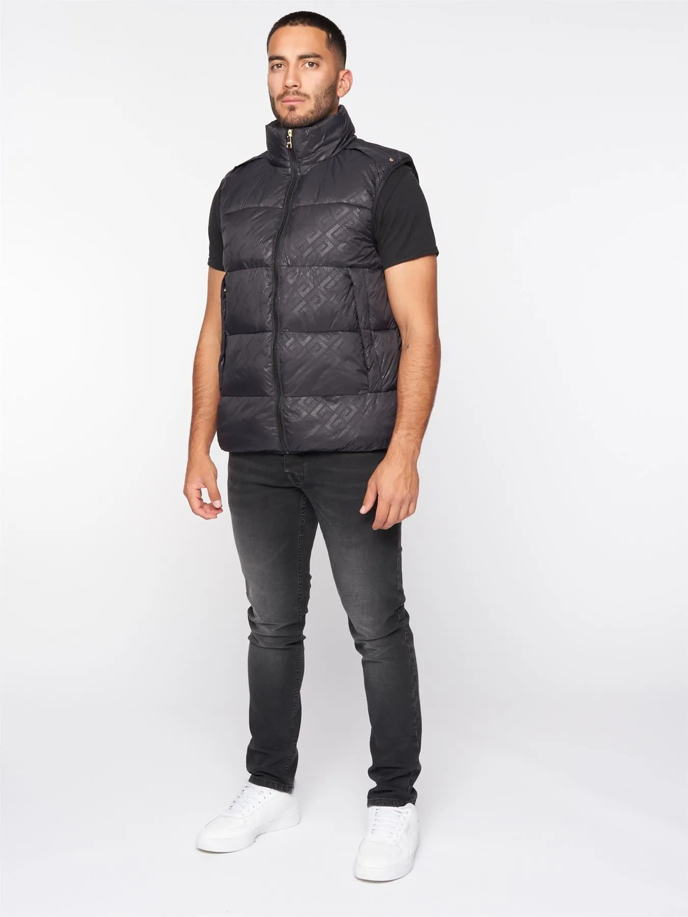 Mens Aziri Gilet Black