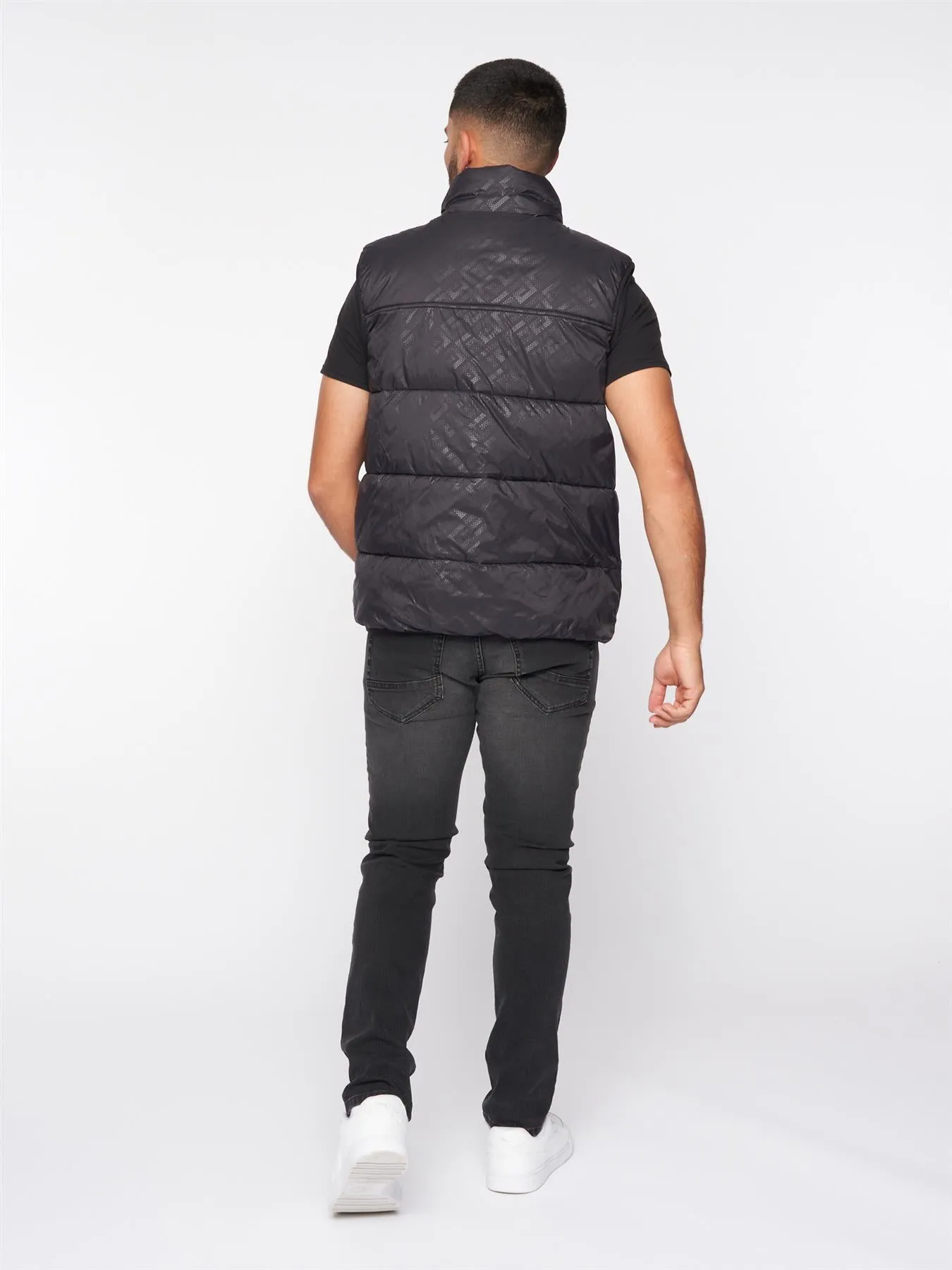 Mens Aziri Gilet Black