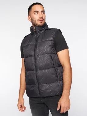 Mens Aziri Gilet Black