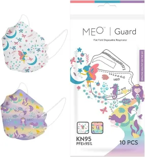 MEO Guard Kids Single Use Respirator KN95 (Pack of 10)