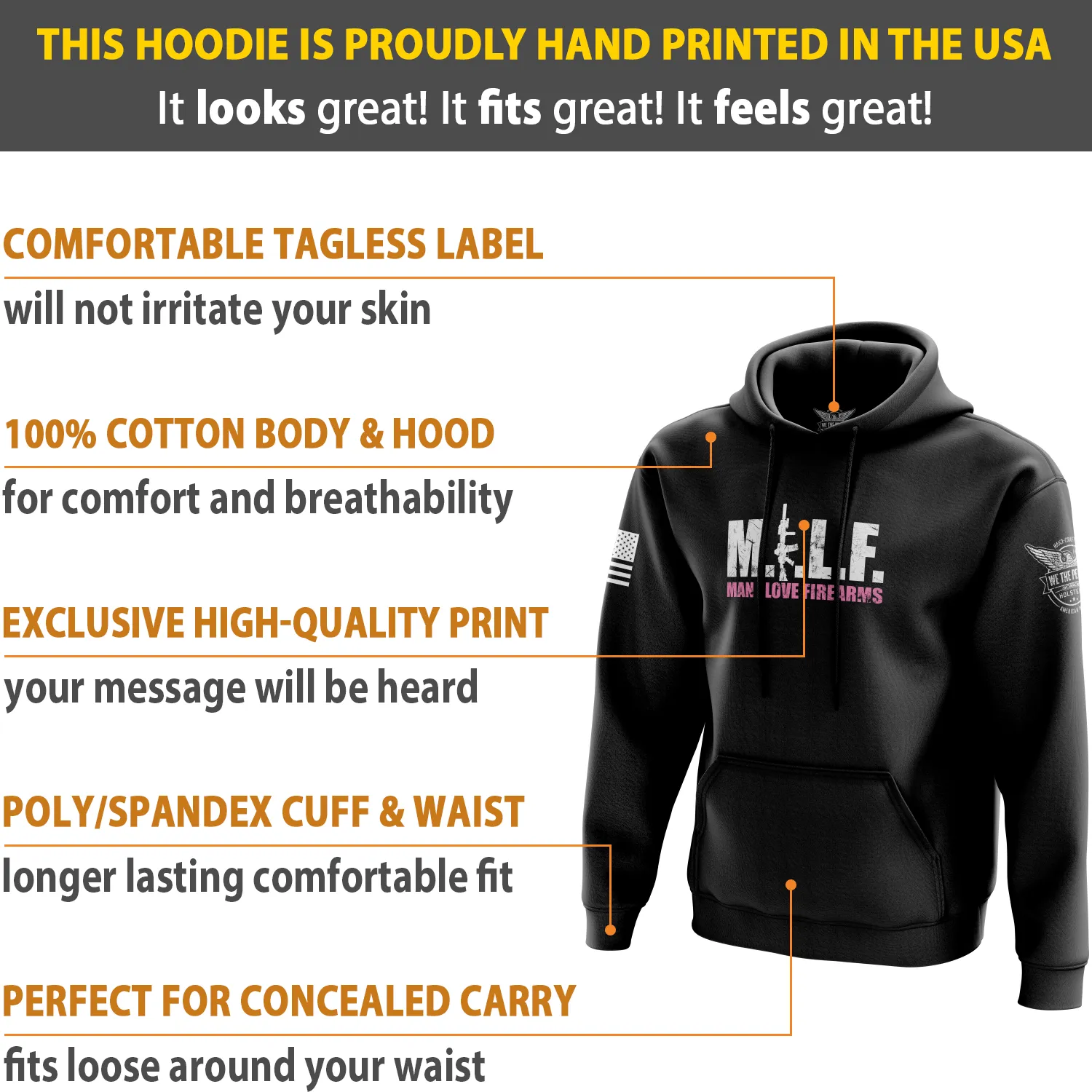 M.I.L.F. V2 Hoodie