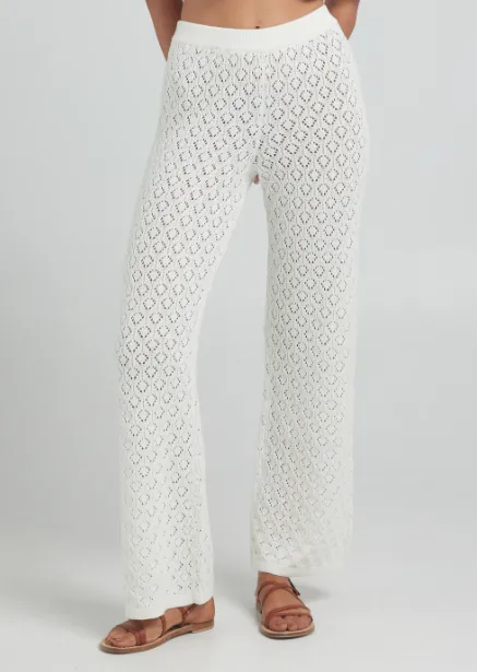 Mimosa Knit Pant - Gardenia