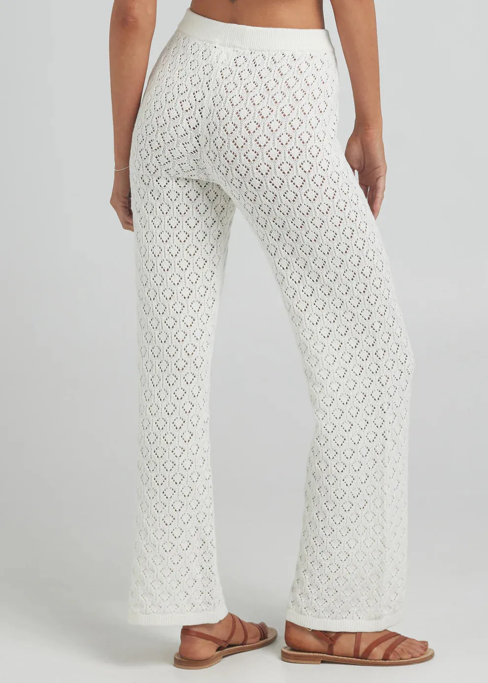 Mimosa Knit Pant - Gardenia