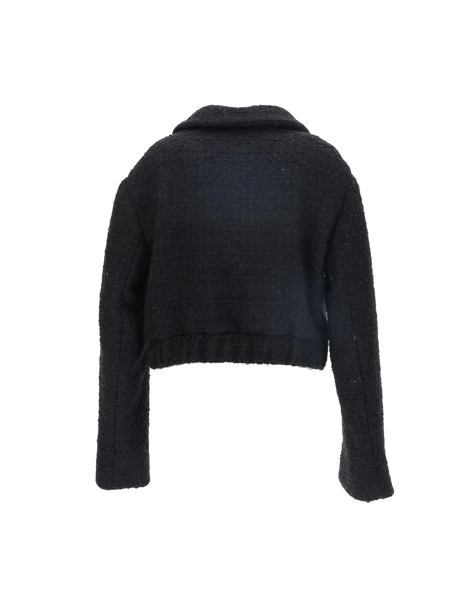 ML Black Boucle Blazer