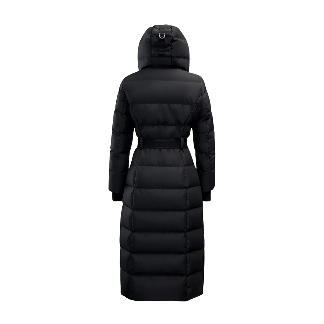 Moose Knuckles Black Long Cloud Parka