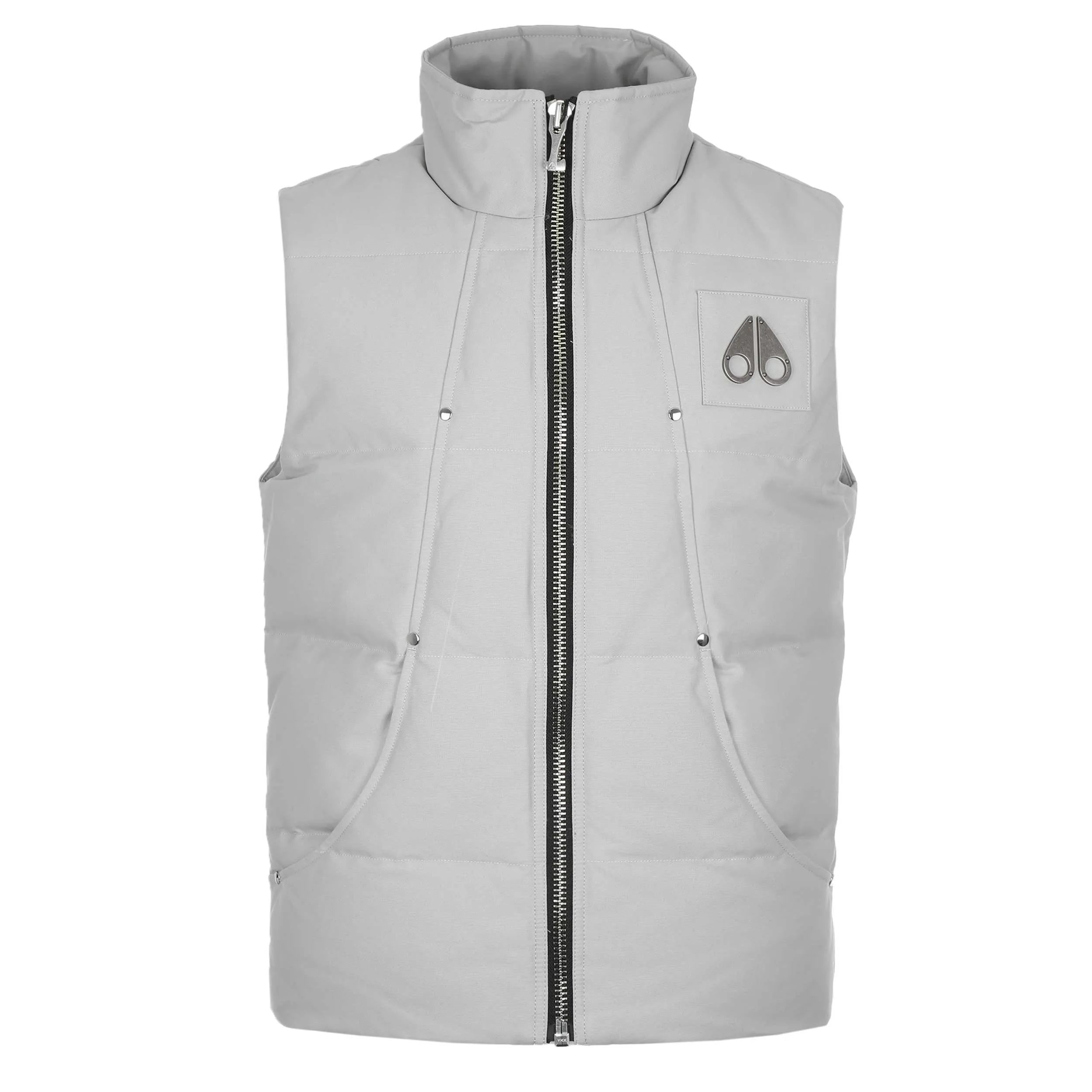 Moose Knuckles Montreal Gilet in Storm Grey