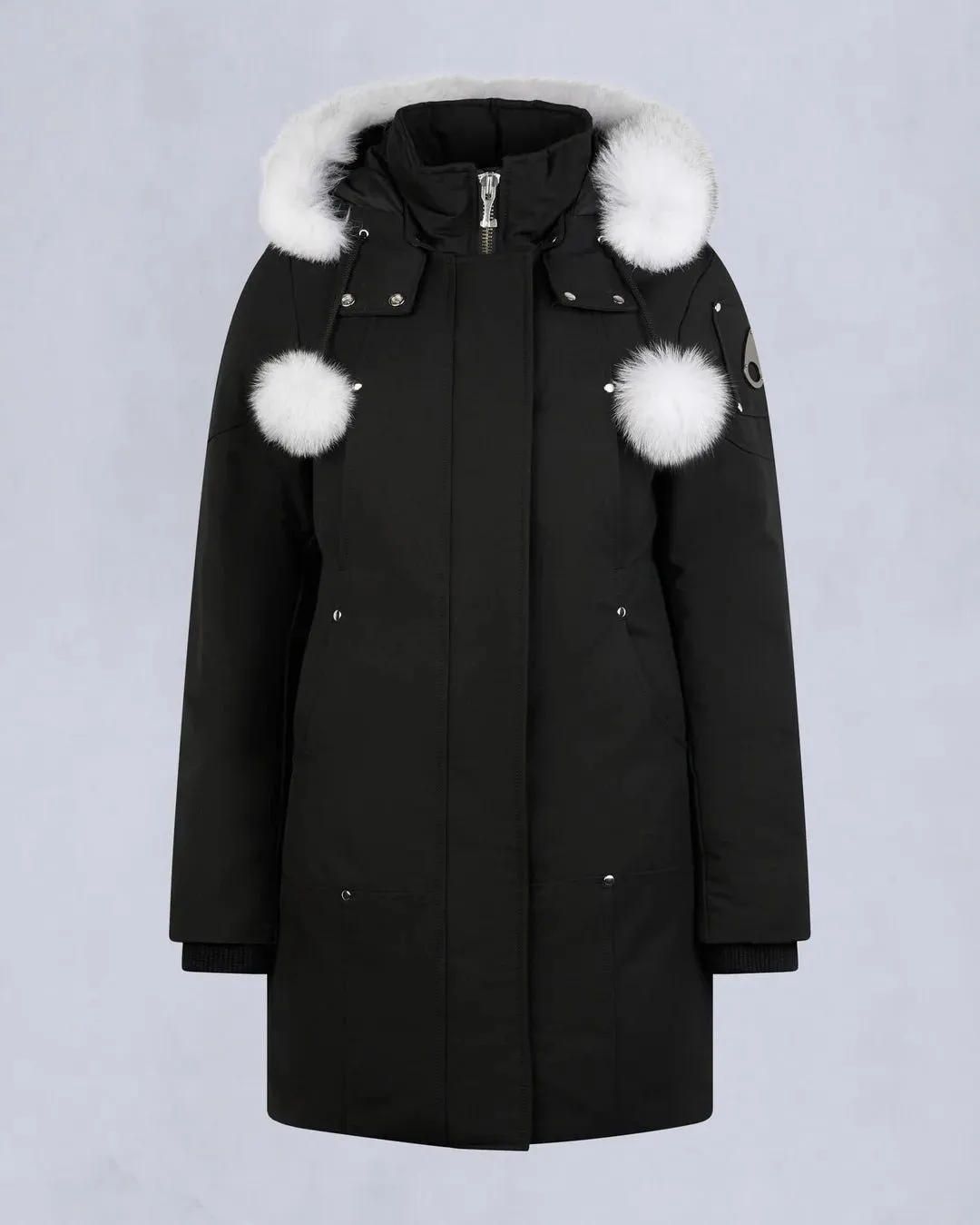 MOOSE KNUCKLES - ORIGINAL STIRLING PARKA FUR WOMENS (pompom) - MK2003LP