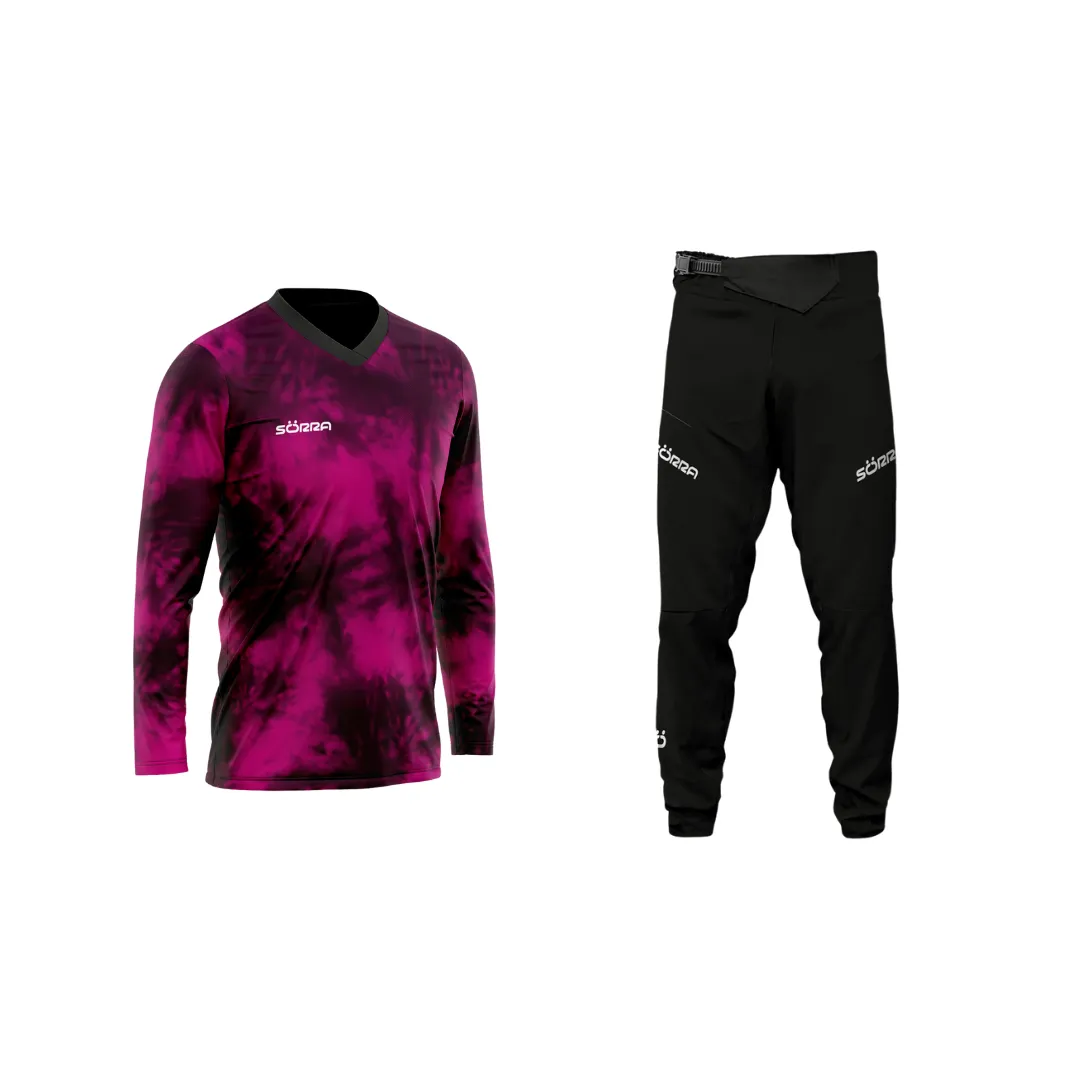 MTB CLOTHING SET 2 TIE DYE