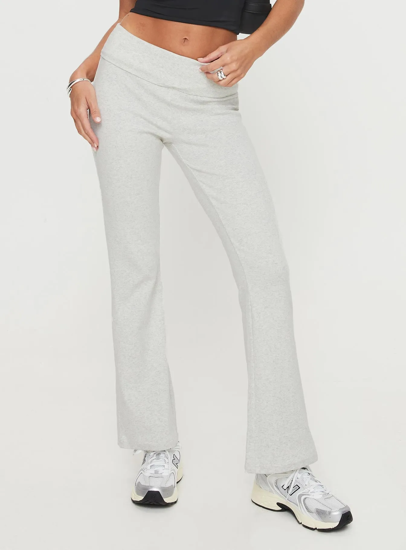 Norment Rib Pants Grey