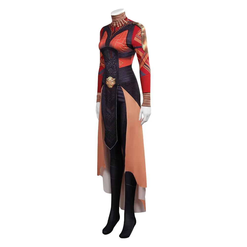 Okoye Cosplay Costume Jumpsuit Outfits Halloween Carnival Suit