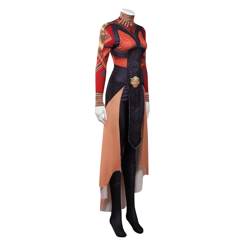 Okoye Cosplay Costume Jumpsuit Outfits Halloween Carnival Suit