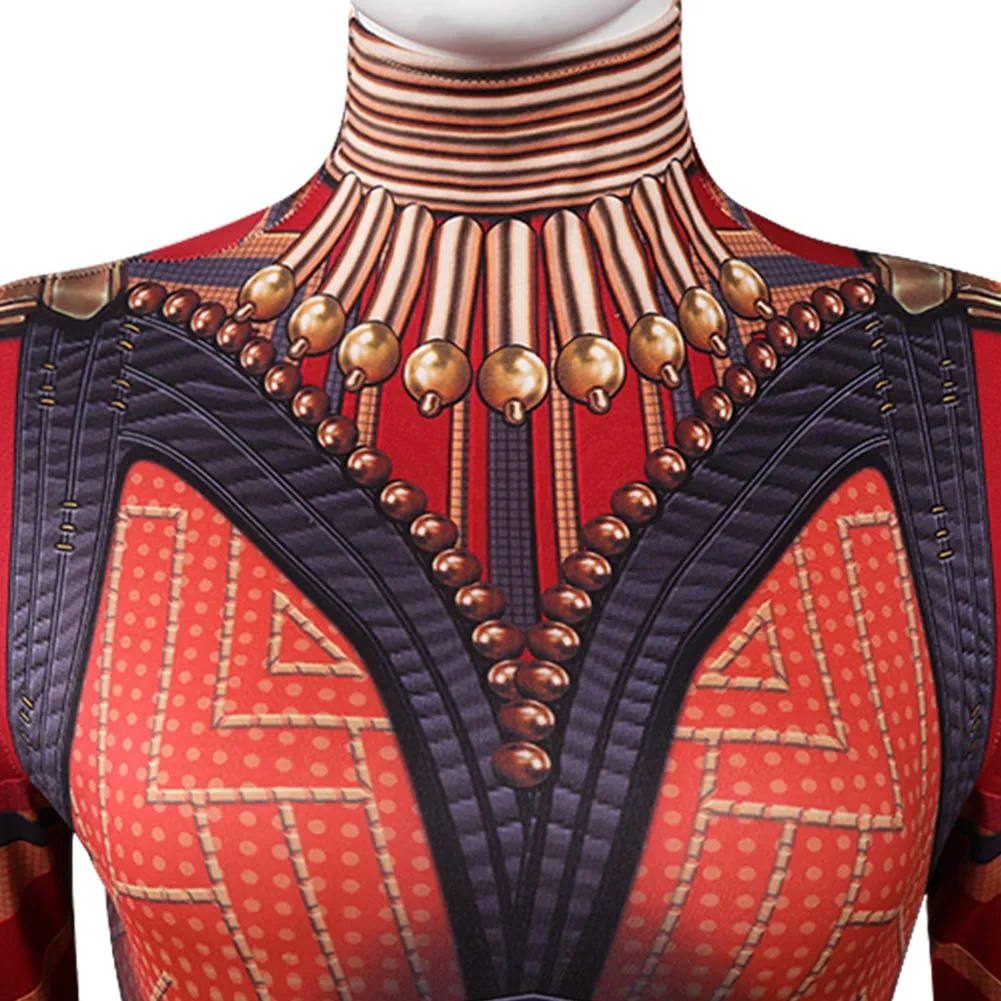 Okoye Cosplay Costume Jumpsuit Outfits Halloween Carnival Suit