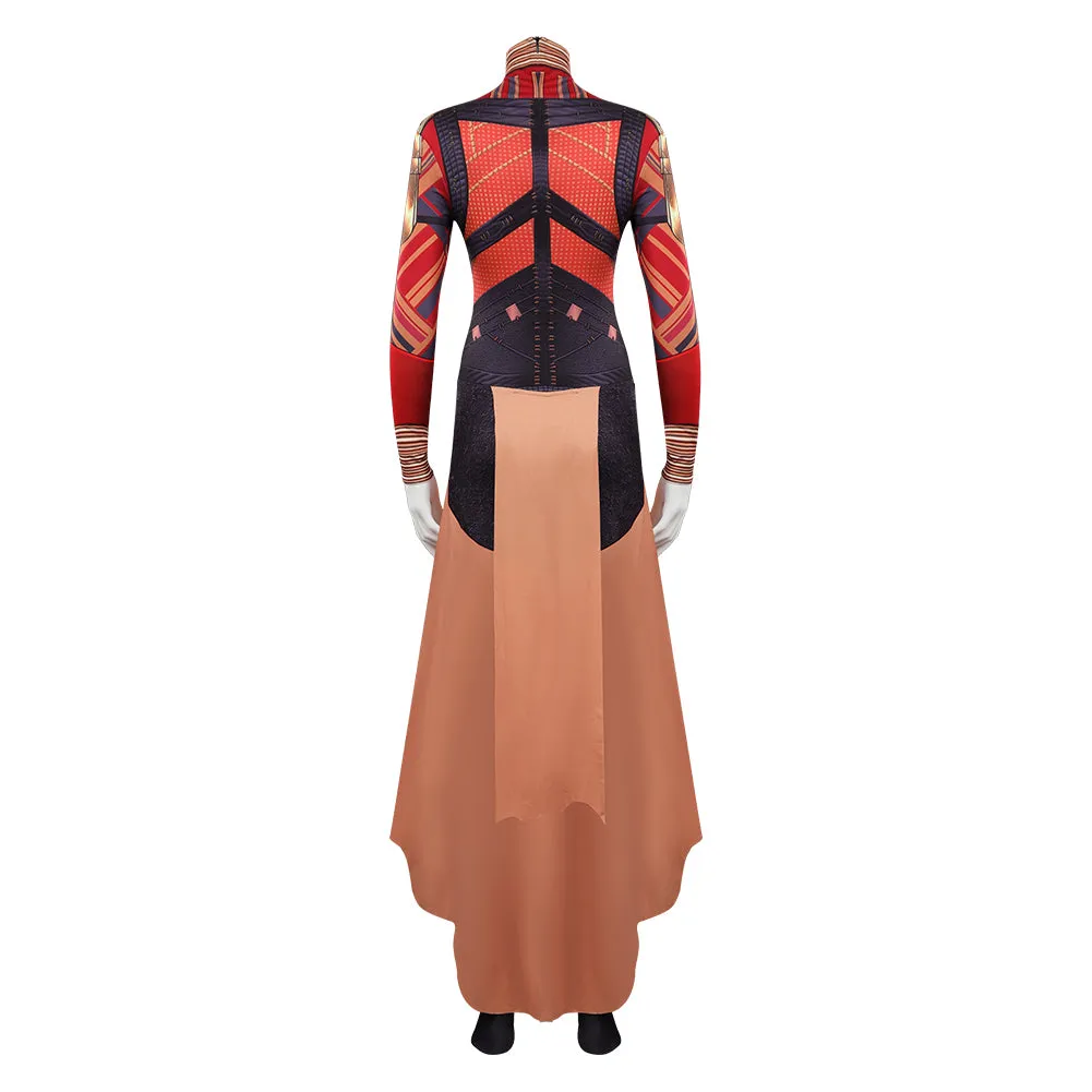 Okoye Cosplay Costume Jumpsuit Outfits Halloween Carnival Suit