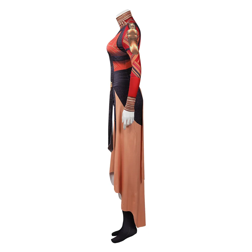 Okoye Cosplay Costume Jumpsuit Outfits Halloween Carnival Suit