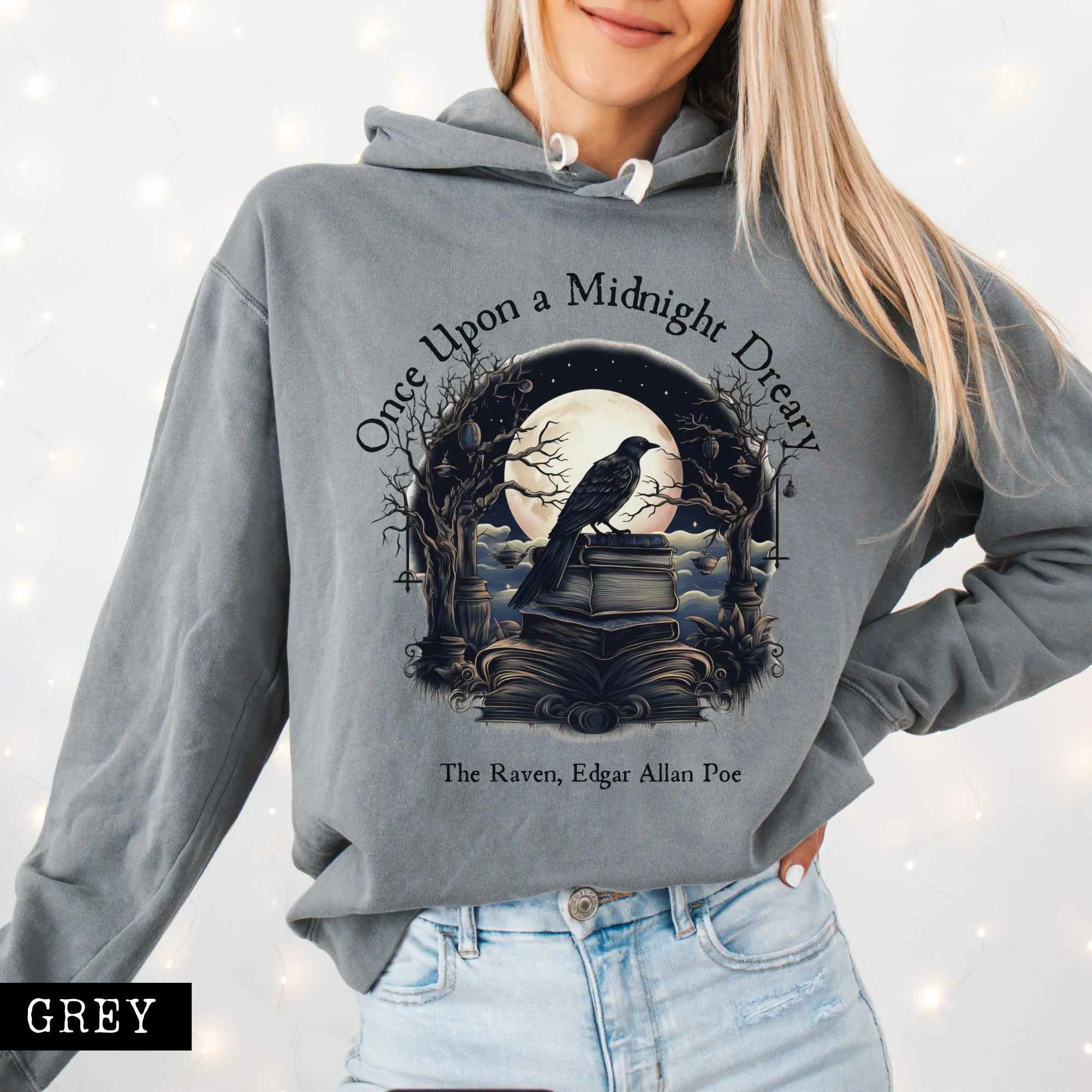 Once Upon a Midnight Dreary Hoodie