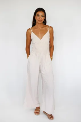 Opal Jumpsuit / Creamy