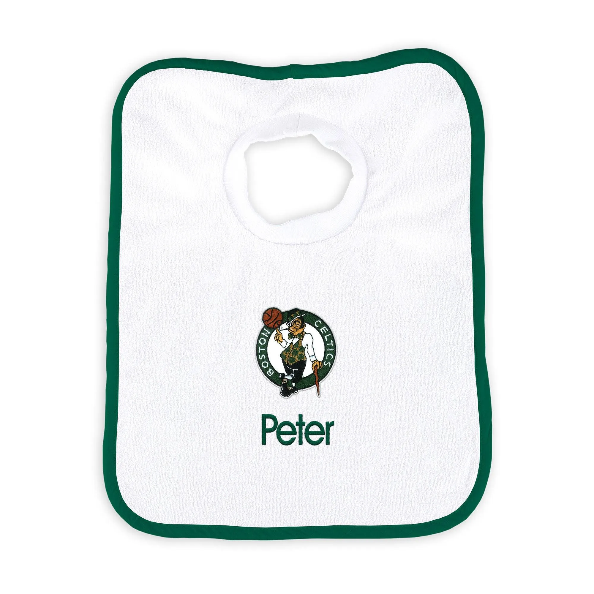 Personalized Boston Celtics Medium Basket - 6 Items