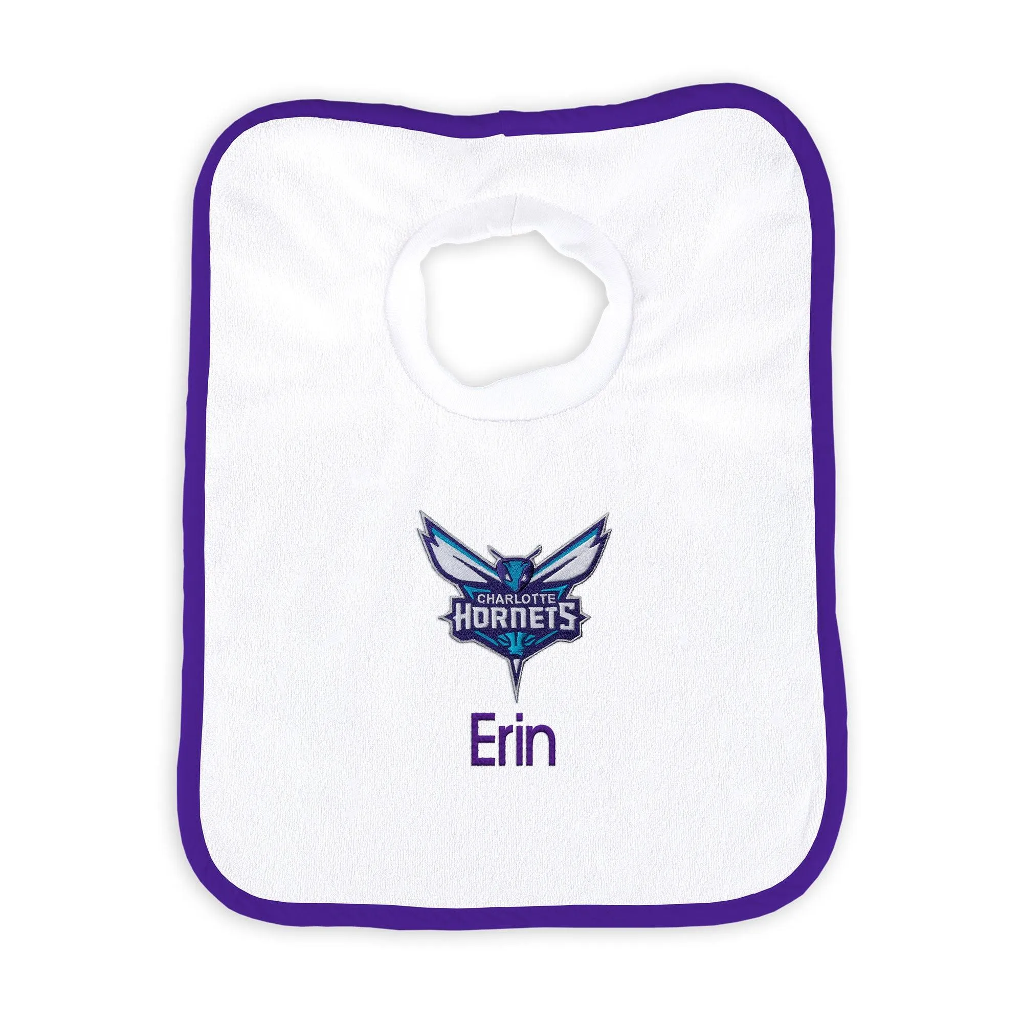 Personalized Charlotte Hornets Medium Basket - 6 Items