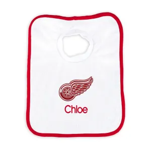 Personalized Detroit Red Wings Bib