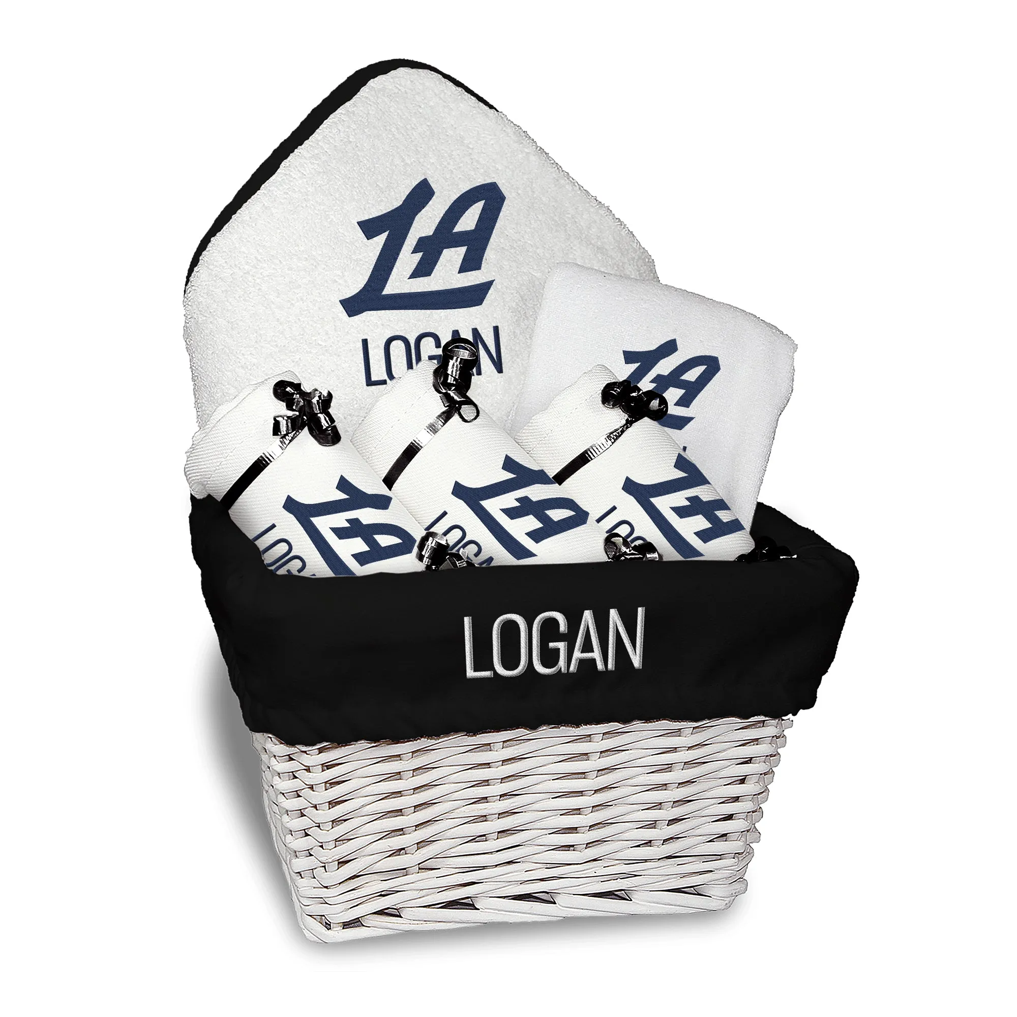 Personalized Los Angeles Clippers LA Medium Basket - 6 Items