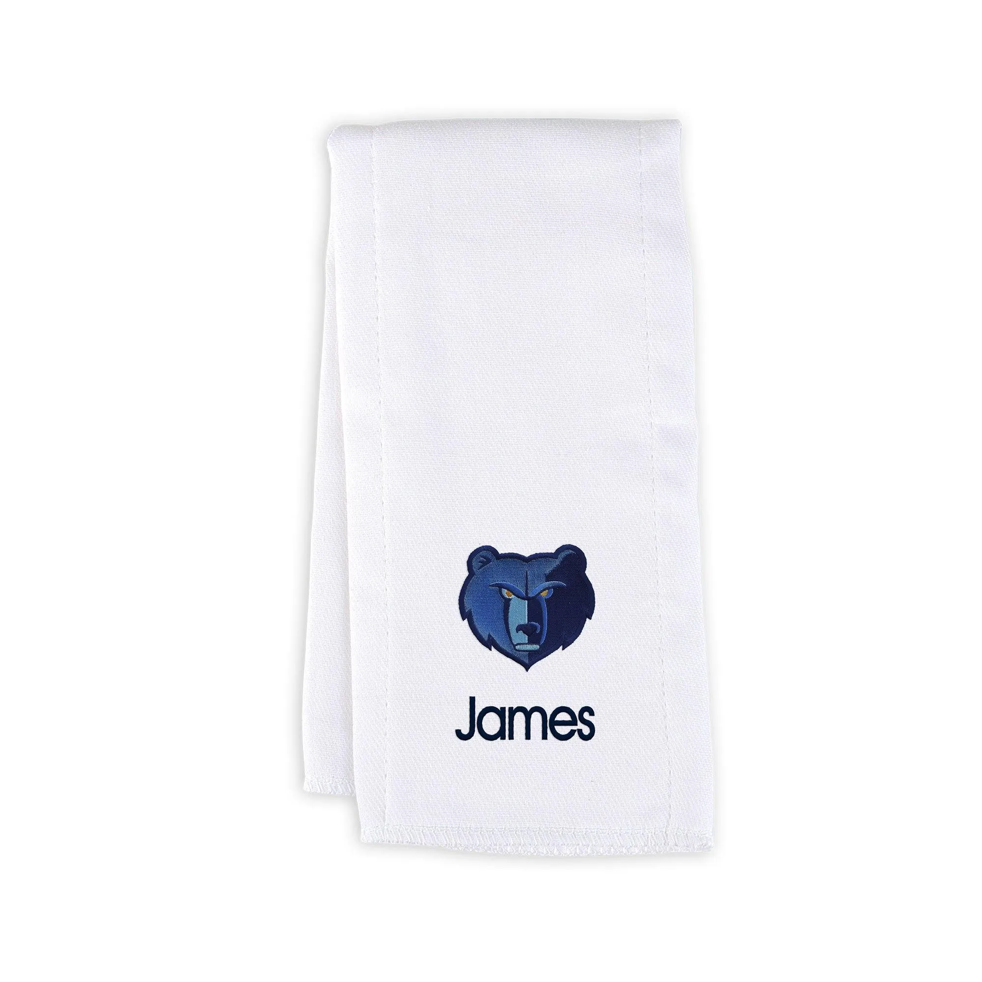 Personalized Memphis Grizzlies Medium Basket - 6 Items