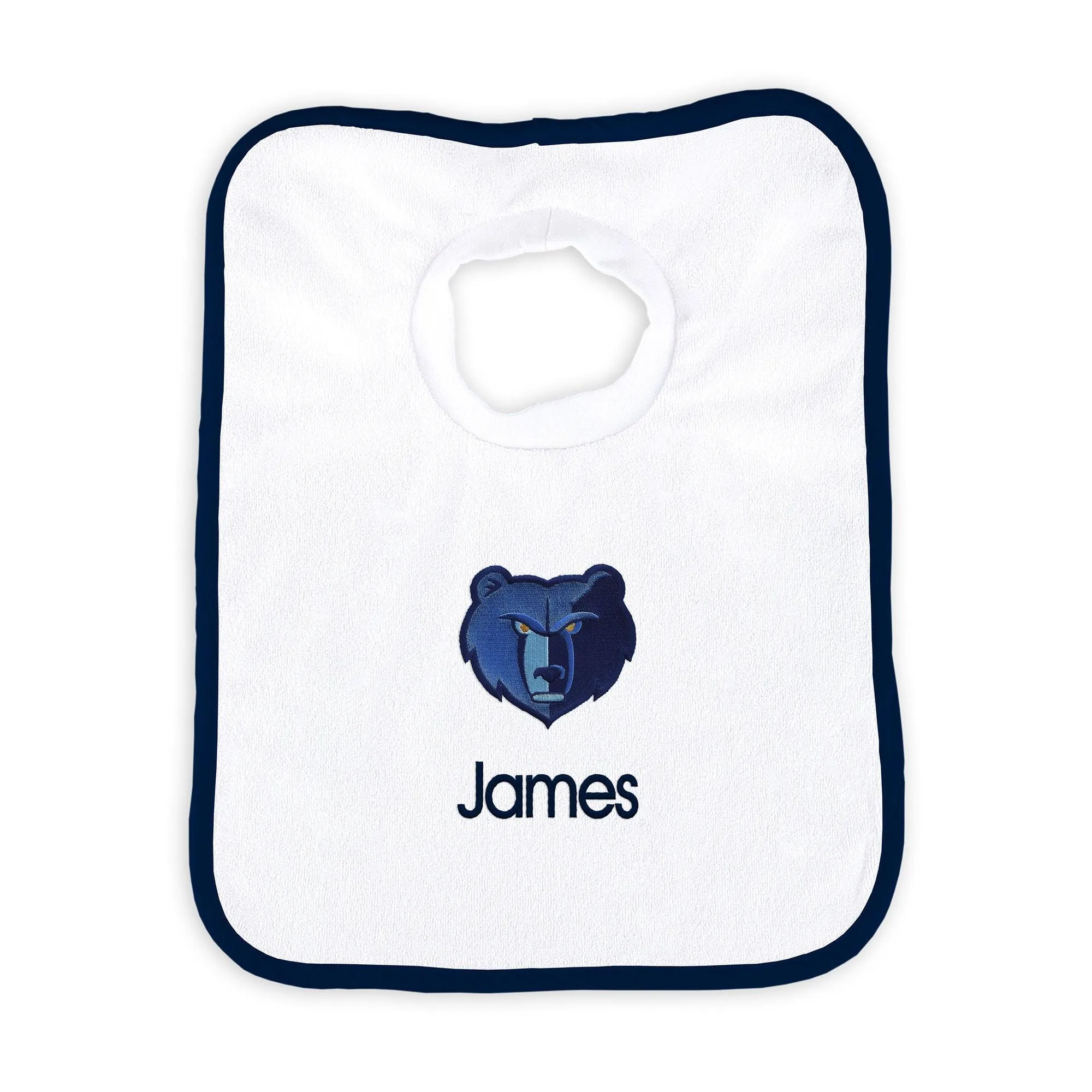 Personalized Memphis Grizzlies Medium Basket - 6 Items