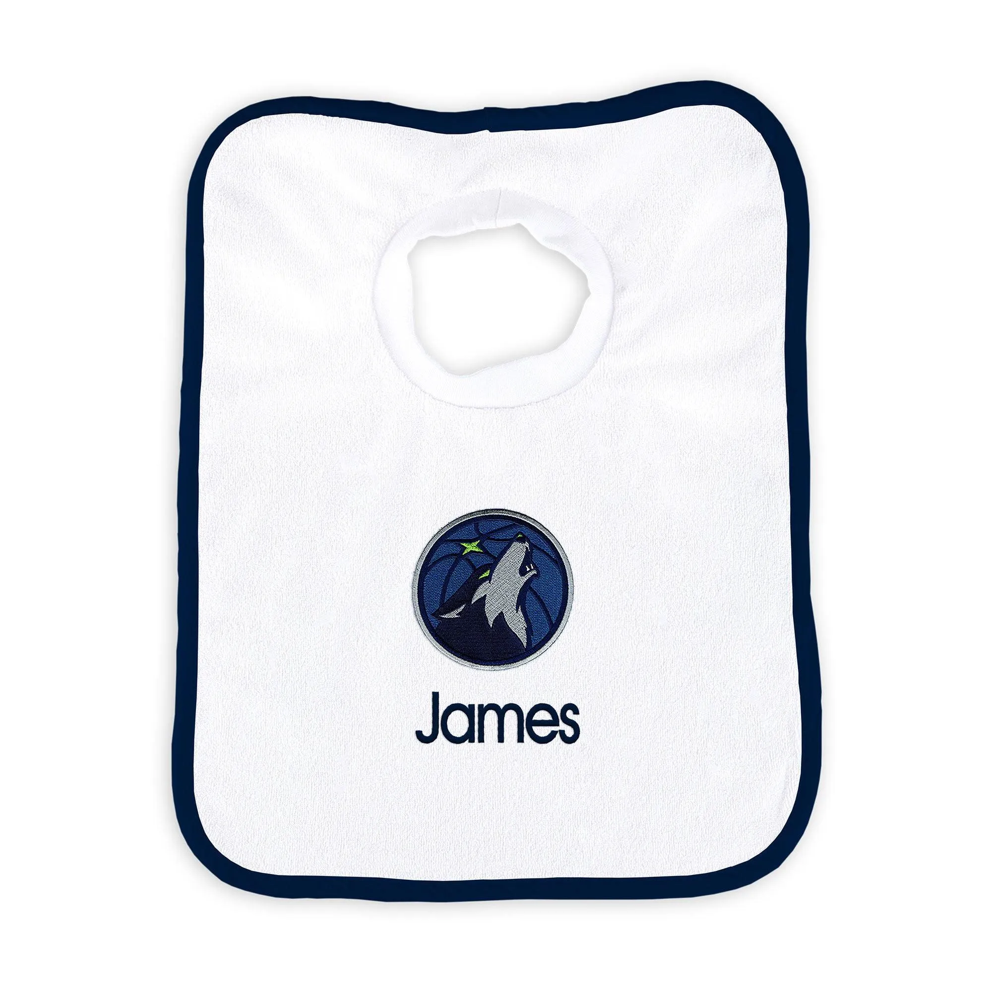 Personalized Minnesota Timberwolves Medium Basket - 6 Items