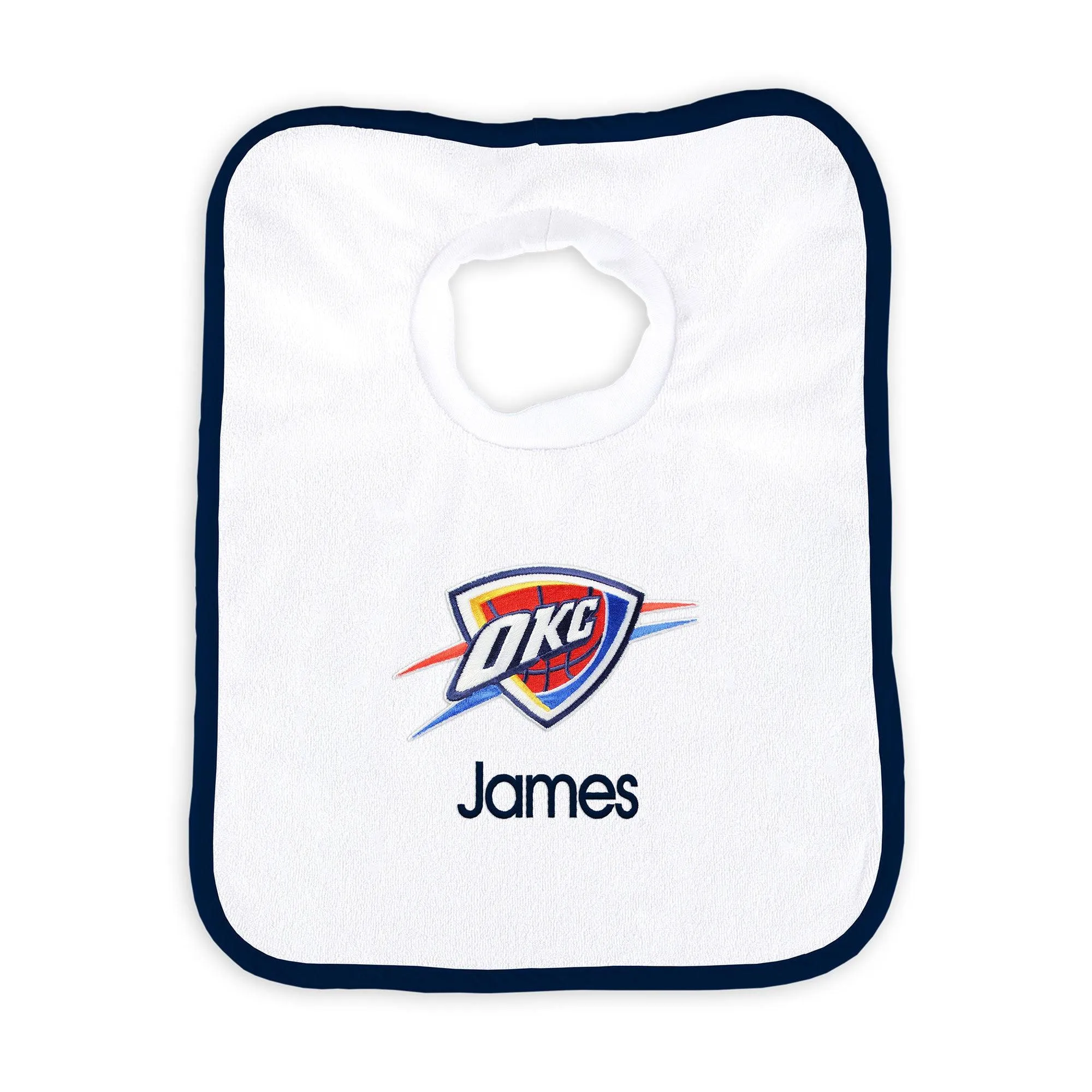 Personalized Oklahoma City Thunder Medium Basket - 6 Items