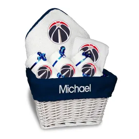 Personalized Washington Wizards Medium Basket - 6 Items