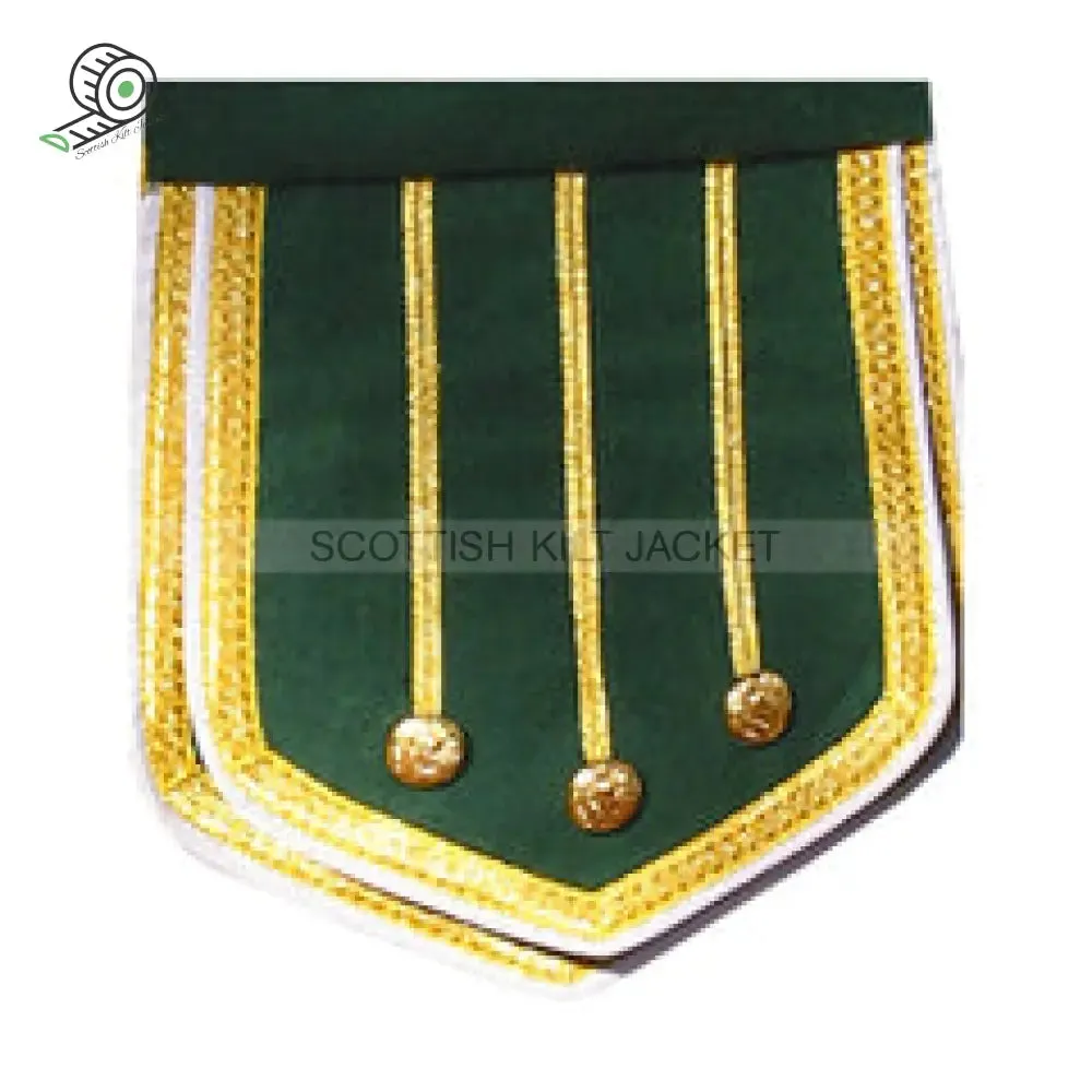 Pipe Band Military doublet jacket Green