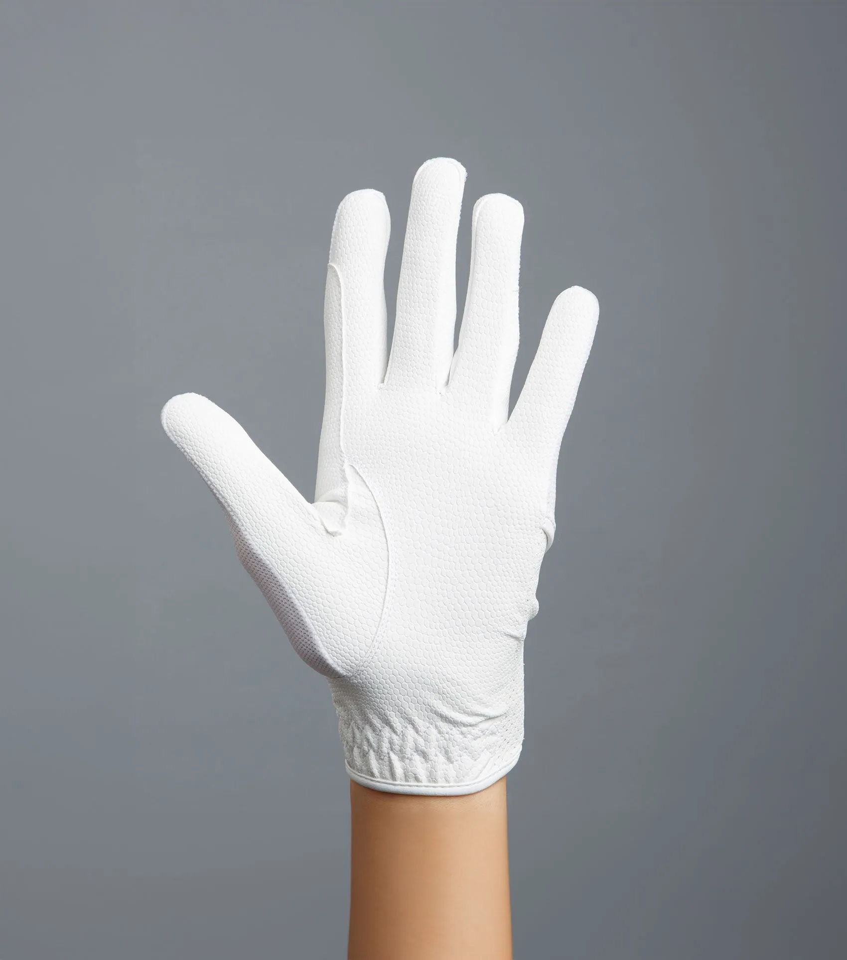 Presa Junior Mesh Competition Riding Gloves White