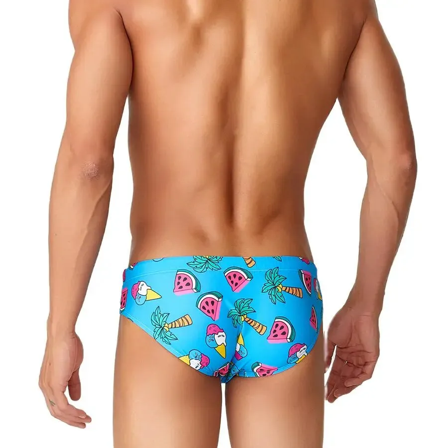 Printed Pattern Low Waist Brief