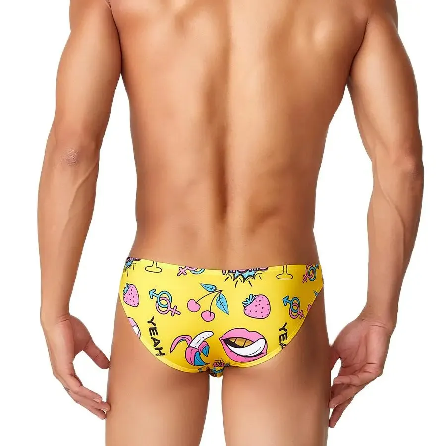 Printed Pattern Low Waist Brief