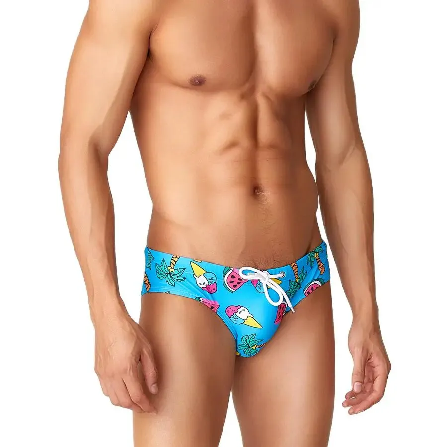 Printed Pattern Low Waist Brief