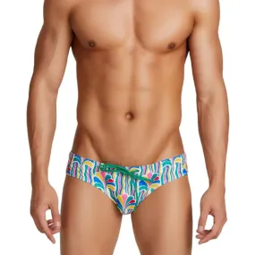 Printed Pattern Low Waist Brief