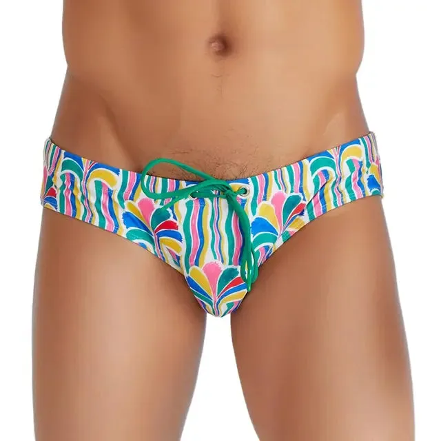 Printed Pattern Low Waist Brief