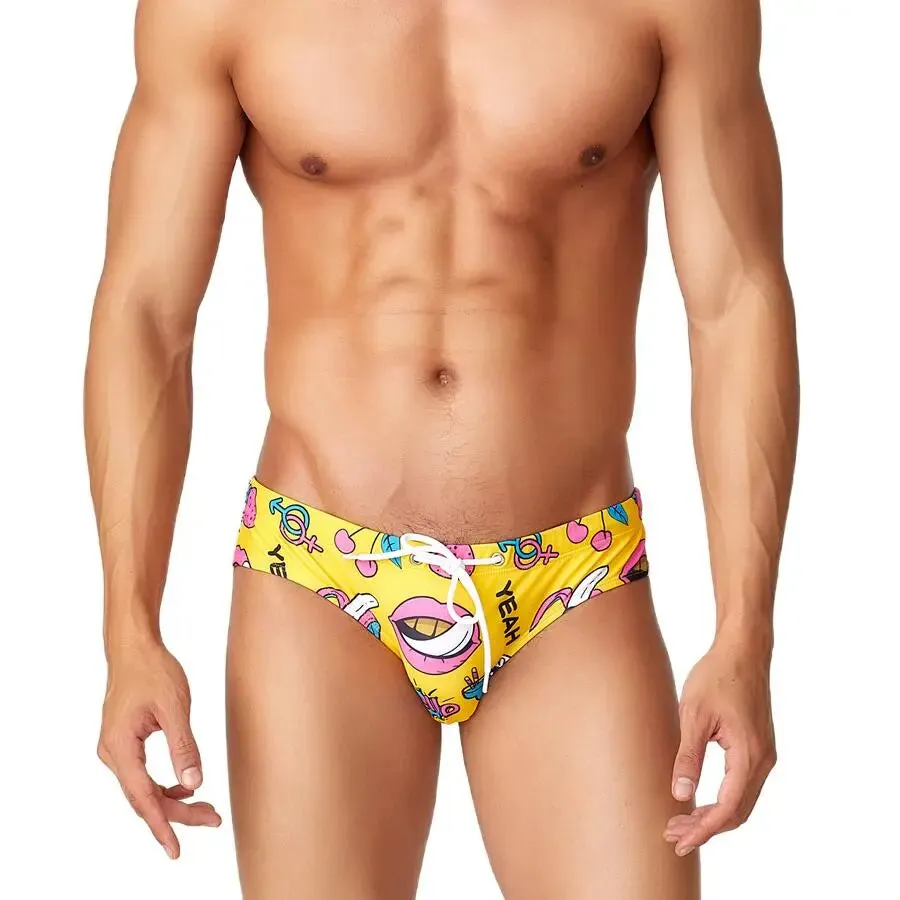 Printed Pattern Low Waist Brief