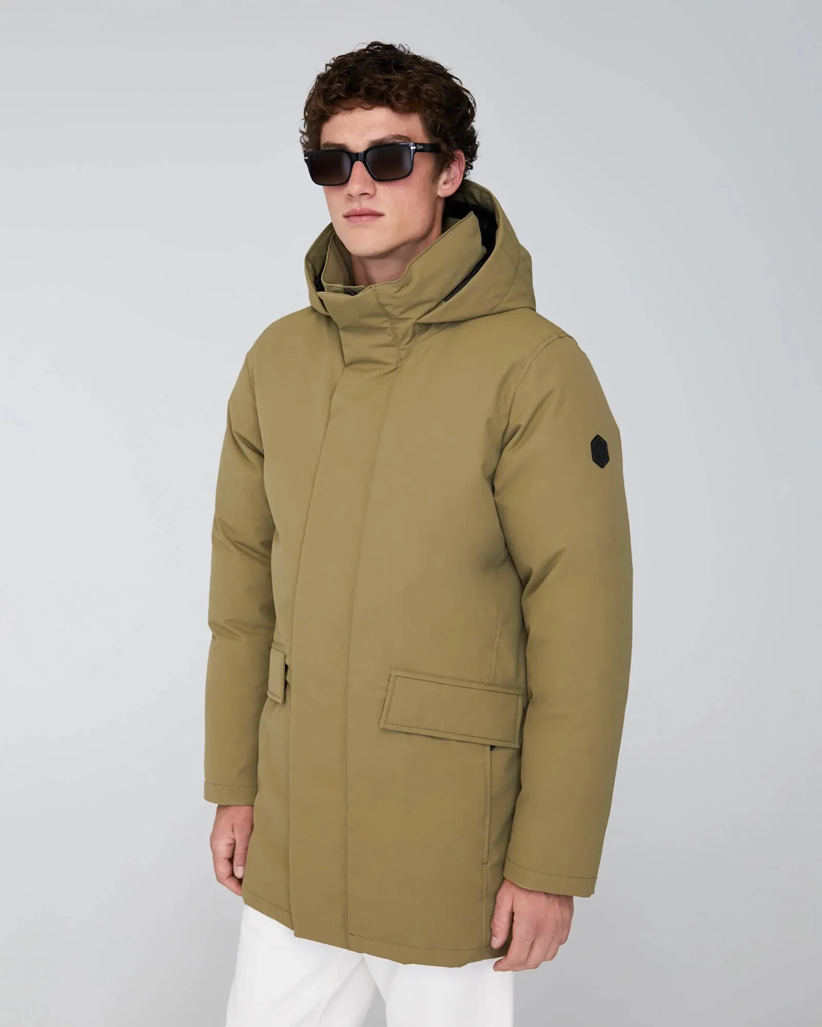 QUARTZ Co CHAMPLAIN FORWARD - Hooded Down Winter Jacket