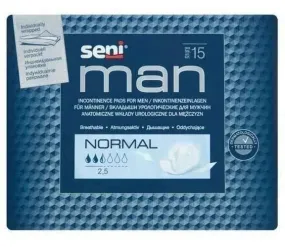 Seni Man Normal Urological cartridges x 15 pieces