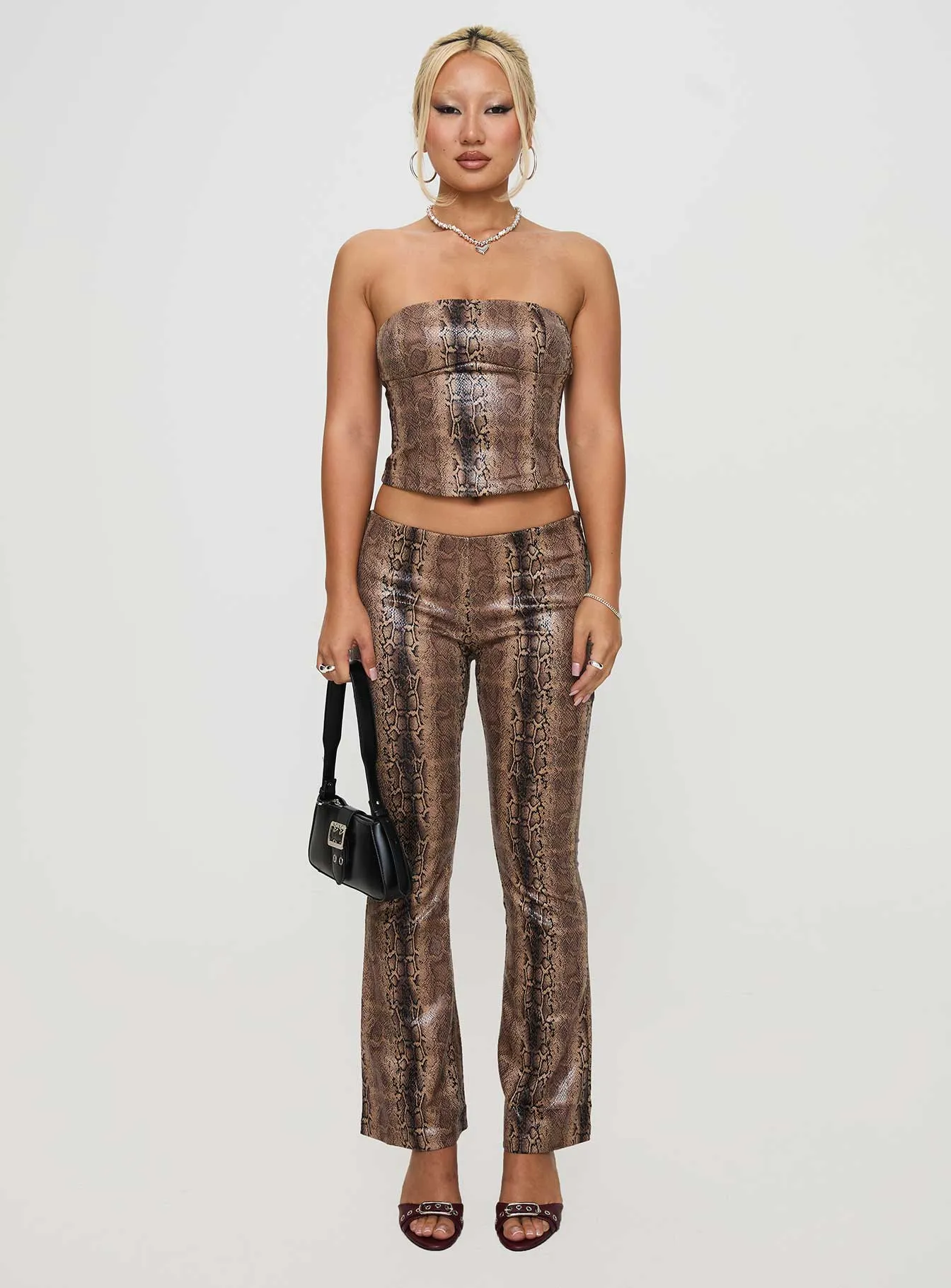 Slither Pants Snake Print