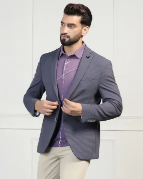 TechPro Formal Grey Stripe Blazer - Fiesta