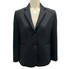 The Row Black Two-Button Scuba Blazer