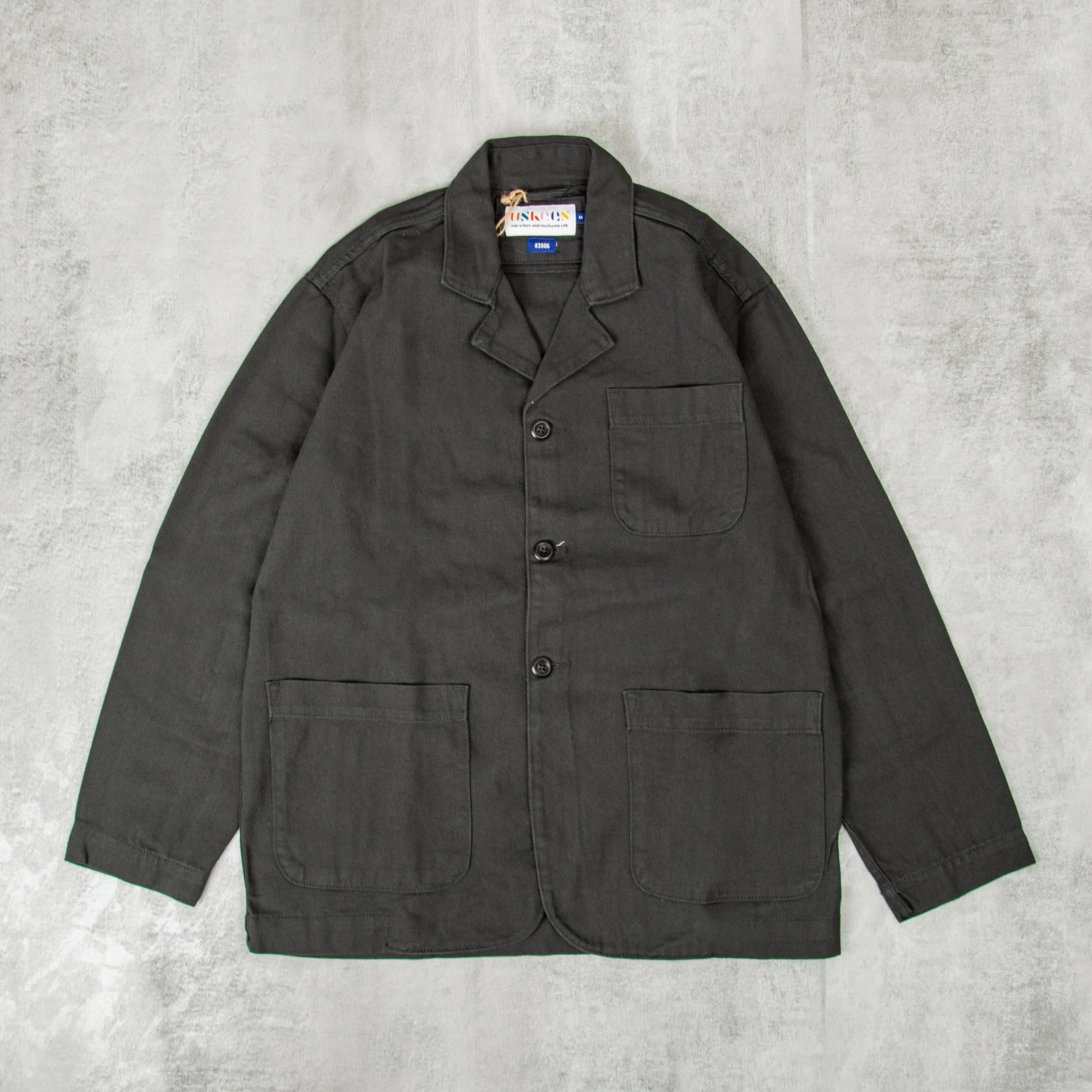 Uskees 3006 Drill Blazer - Charcoal